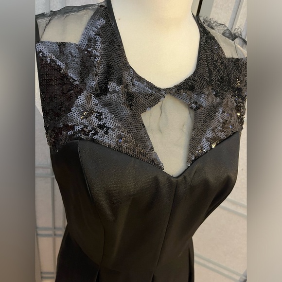 Flaw NWT Sandro Mini Dress Fr 3 - Picture 7 of 11